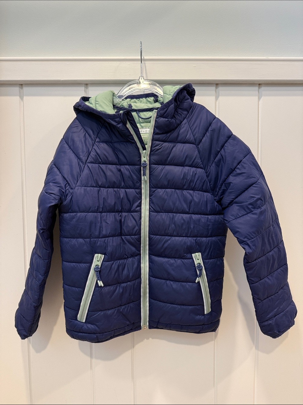 Mini Boden Pack Away Jacket - Navy